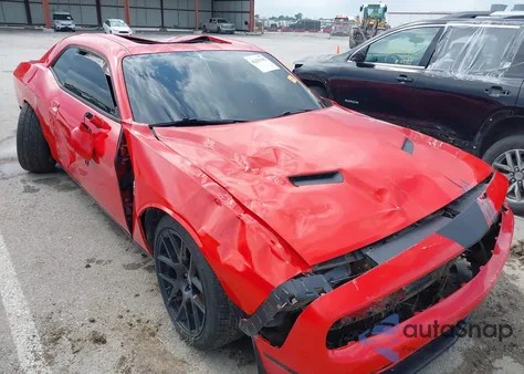 2015 Dodge Challenger R/T Scat Pack из США, поврежденный, VIN 2C3CDZFJ7FH803905